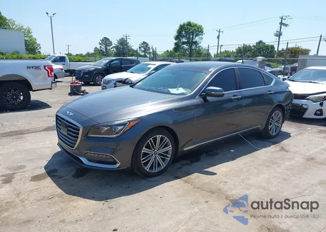 2018 Genesis G80 3.8 from USA, damaged, VIN KMHGN4JE1JU253478